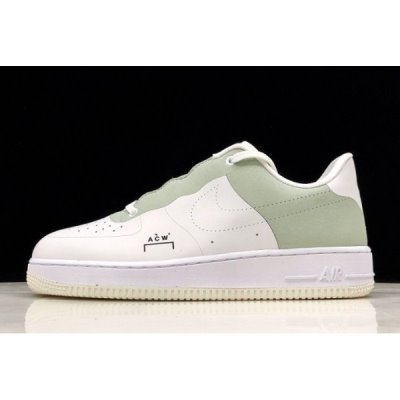 Nike Erkek Air Force 1 Beyaz / Açık Yeşil Kaykay Ayakkabı Türkiye - DBH2KR2S